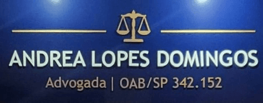 Logotipo do Escritório Andrea Lopes Domingos – Advocacia